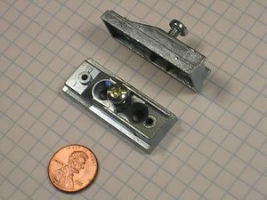 SALICE #B005B/2 STRAIGHT MOUNTING PLATE, 2mm THICKNESS, - Picture 1 of 2