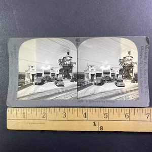 Moore Bros Dairy Port Hope Ontario Canada Stereoview antico c1930s Y11808 - Foto 1 di 5