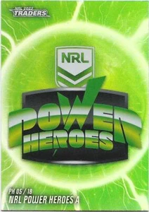 2022 Nrl Traders Power Heroes (PH 05/18) TARJETA DE ENCABEZADO - Imagen 1 de 1