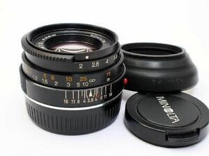Minolta M-Rokkor 40mm F2 Standard Prime Lens for Leica M Excellent from Japan