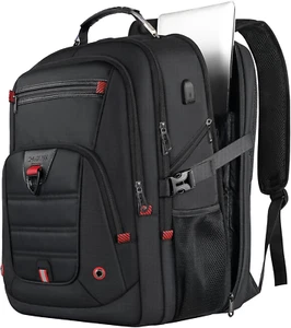 Extra Large Travel Backpack, TSA Backpack 17.3 Inch, 50L anti Theft 17 Inch Big - Picture 1 of 7