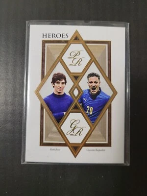 Futera 2021 único Paolo Rossi Giacomo Raspadori Heroes/40 Foto 1 de 2