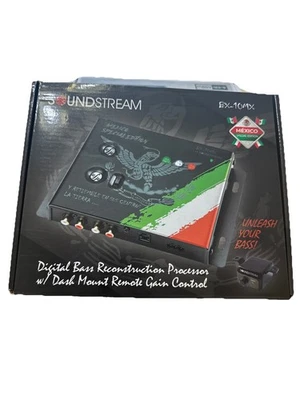 Soundstream BX-10MX Mexico Flag Digital Bass Restoration Processor Car Audio New - Image 1 of 2