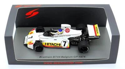SPARK  HITACHI BRABHAM FORD BT44 C REUTEMANN BELGIAN GP 1974  F1  1-43 SCALE - Image 1 of 4