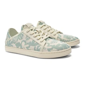 OluKai Shoes Women’s Size 9 Pehuea Li Off White Swell Lace Up New - Picture 1 of 8