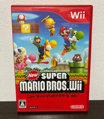 New Super Mario Bros. Nintendo Wii Japanese ver Tested - Image 1 of 4