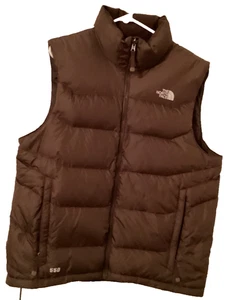 Puffer Weste The North Face 550 Gänsedaunen braun Herren Gr. L/G - Bild 1 von 7