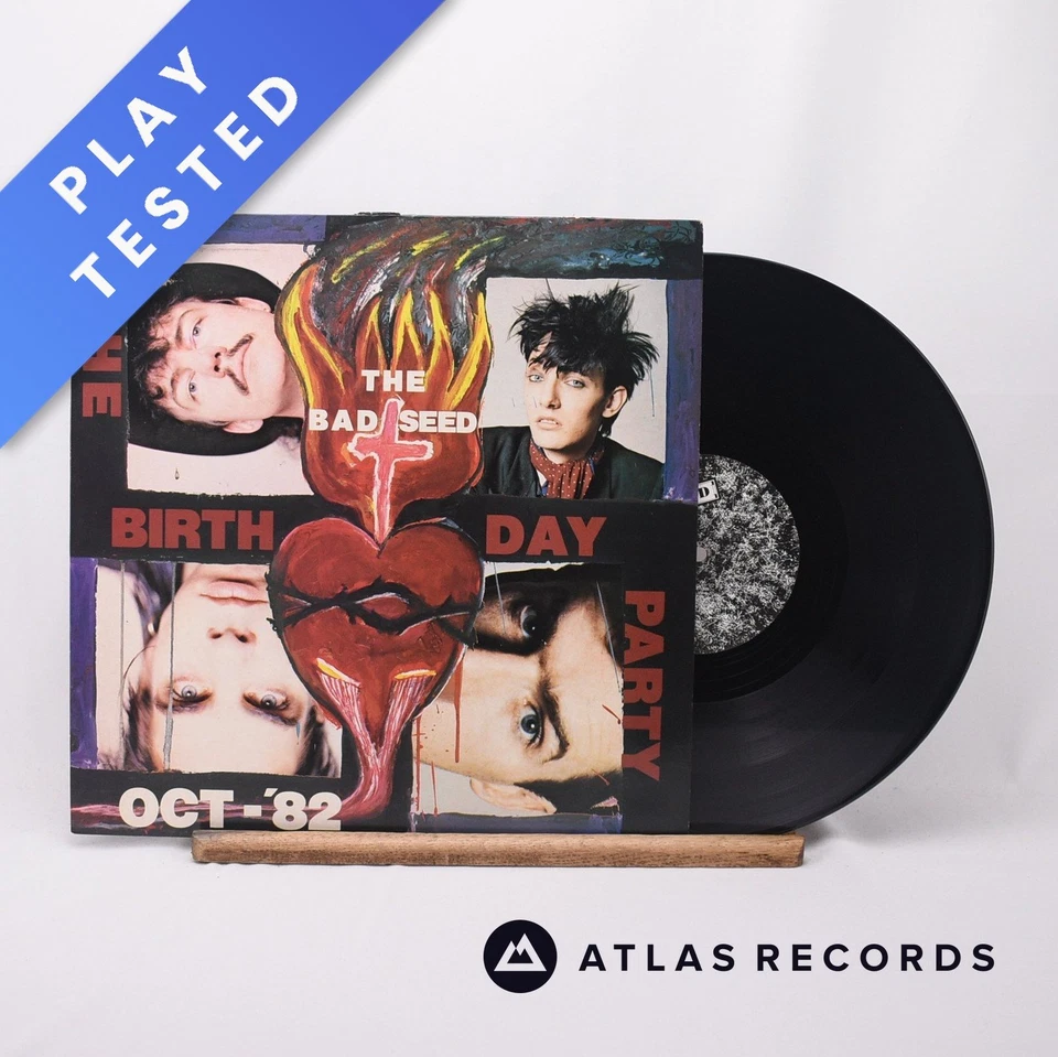 The Birthday Party The Bad Seed A1 B1 Bilbo Mpo 12" EP Vinyl Record - VG+/EX - Image 1 of 4