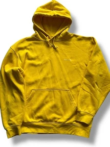NICCE Yellow Hoodie Men’s Size L Streetwear Pullover Jumper Autumn Casual Bright - Picture 1 of 9