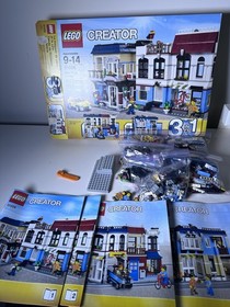 LEGO CREATOR: Bike Shop & Cafe (31026) Used With Instructions