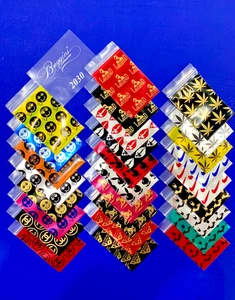 BaggiesSince1987 - 2" X 3" Zip Seal Design Bags 20 D Pre-Mix 500PCS, 👀Details🔽 - Picture 1 of 24