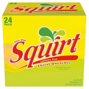 Squirt Citrus Soda (12 Ounce cans, 24 Pack) - Picture 1 of 5