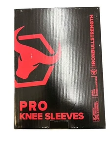 Iron Bull  Knee Sleeves Powerlifting Compression Support Level 2 Support - 2XL - Picture 1 of 1