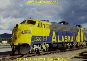 ORIGINAL SLIDE ALASKA RR 1506 PORTOLA CA 1986 - Picture 1 of 1