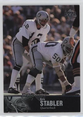 1997 Upper Deck NFL Legends Ken Stabler #166 HOF - Image 1 of 2