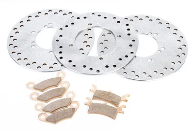 2002 Polaris Magnum 325 4x4 Front & Rear Brake Rotors & Brake Pads - Image 1 of 4