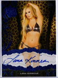2015 Benchwarmer Sin City Blue Lana Kinnear AUTO 5/5 - Picture 1 of 1