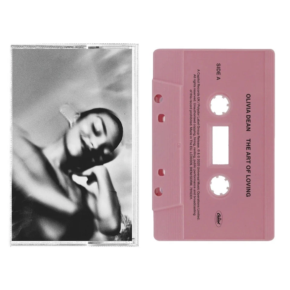 OLIVIA DEAN THE ART OF LOVING EXCLUSIVE PINK CASSETTE NEW - Image 1 of 1