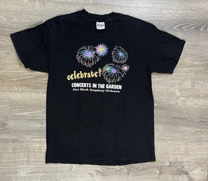 Vintage Fort Worth Symphony Garden Celebrate! Konzerte im Garten T-Shirt L - Bild 1 von 10