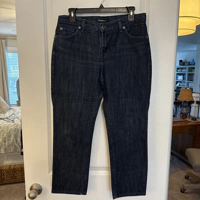 Jeans para mujer David Kahn 30 azul oscuro estilo 4456 EE. UU. Foto 1 de 4