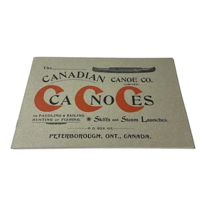 VTG Canadian Canoe Co Peterborough Ont Canada Reprint 1999 of 1941 Catalogue - Imagen 1 de 13