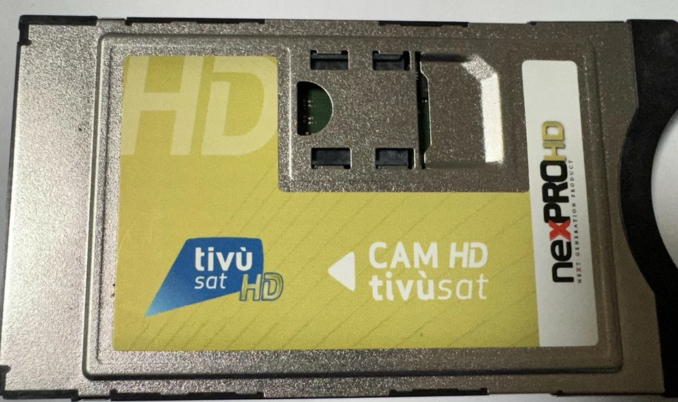 Tivusat Original CI+ Cam Modul CI + SmarCam HD für Tivusat  Gold Karte - Bild 1 von 1