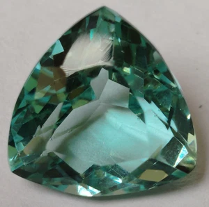 AAA+ Aquamarine 85.1 Ct. Trillion Cut Flawless Loose Gemstone Gift for Women/Her - Picture 1 of 7