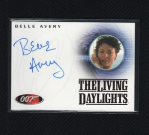 James Bond Heroes & Villains Auto Autograph A123 Belle Avery as Linda - Picture 1 of 4