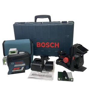 Bosch GLL3-330CG 360° Green Laser Level w/ AA Battery - 12V MAX - Very Good - Picture 1 of 24
