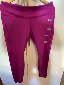 Nike Damen Dri Fit Hose Jogginghose Sport in XL Lila dehnbar - Bild 1 von 7