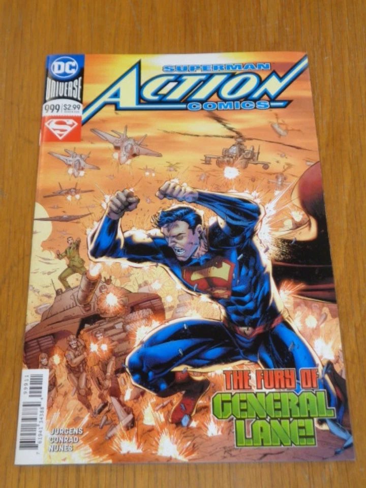 ACTION COMICS #999 DC UNIVERSE SUPERMAN MAY 2018 NM (9.4)