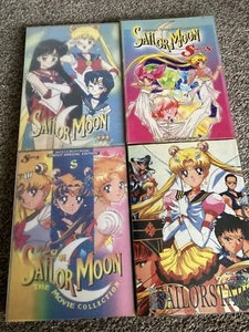 (4) Sailor Moon Dvd Box sets anime cartoons - Picture 1 of 8