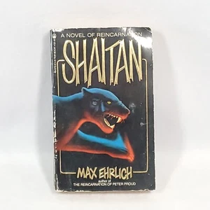 Shaitan by Max Ehrlich 1983 Reincarnation Horror PB Softcover Vtg TOR 1st Print - Picture 1 of 7