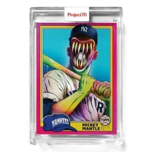 2021 Topps Project70® Card 935 - Mickey Mantle by Alex Pardee - Free Shipping! - Bild 1 von 2