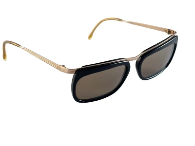 ÓCULOS DE SOL VINTAGE RODENSTOCK "AMALFI" BANHADO A OURO 12 K MEADOS DO SÉCULO DÉCADA DE 1960 - Imagem 1 de 4