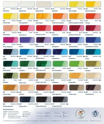 SCHMICKE Schmincke Akademie Acryl S.23 60ml (1L=84,78€) & 120 ml (1L=61,27€)