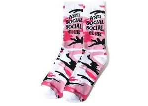 Anti Social Scocial Club Camo Socks - Picture 1 of 2