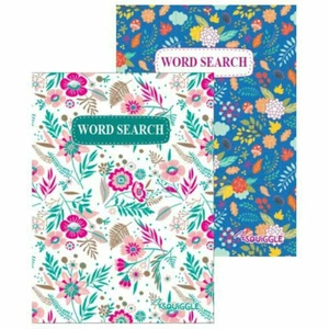 Wordsearch Floral Puzzles Books A5 Super Trivia Adults Fun Books Travel size - Picture 1 of 12