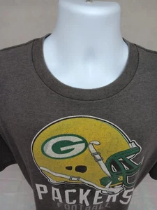 MENS TEAM APPAREL GREEN BAY PACKERS GREEN YELLOW GRAY 2XL VINTAGE WEAR T-SHIRT - Picture 1 of 11