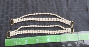  Crystal Rhinestone Bikini Connectors Metal Chain For COMPETITION BIKINI - Picture 1 of 1