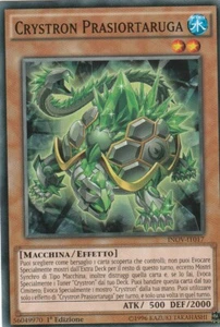 Yu-Gi-Oh! - Invasione-Vendetta : CRYSTRON PRASIORTARUGA (Konami) - Foto 1 di 2