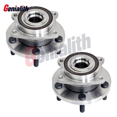 Pair Front Wheel Bearings and Hubs Assembly for 2011 2012 2013 2014 Chrysler 200 Foto 1 de 4