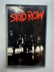 Rare Vintage Skid Row Self Titled Cassette 1989 WEA Release Singapore Blue VG+ - Picture 1 of 7
