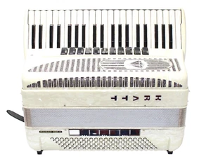 Akkordeon , Kratt , 120 Bass, Cassotto , 43 Tasten, made in Italy - Picture 1 of 11