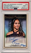 2021 Upper Deck Goodwin Goudey Champions Gabi Butler Auto Cheer Inscription /850