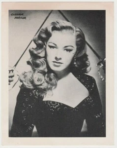 Eleanor Parker 1950s era vintage 3.75 x 4.75 Paper Printed Photo - Film Star E1 - Bild 1 von 2
