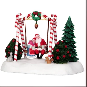 Lemax Village Collection Animated Santa Swing #24479 , NEW - Picture 1 of 2