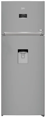 FRIGORIFERO DOPPIA PORTA 455 LT SILVER NOFROST INVERTER CL.E BEKO RDNE455E40DSN. - Immagine 1 di 4