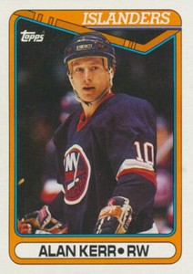 1990-91 Topps #50 ALAN KERR - New York Islanders