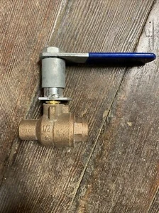 NIBCO 1/2" BALL VALVE 150 SWP 600 CWP GAR1213-Z6 - Picture 1 of 5